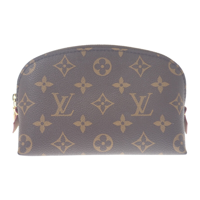 ルイヴィトン LOUIS VUITTON ポシェットコスメティックPM M47515 モノグラム ポーチ モノグラムキャンバス ブラウン ゴールド金具 レディース ユニセックス【中古】【ABランク】