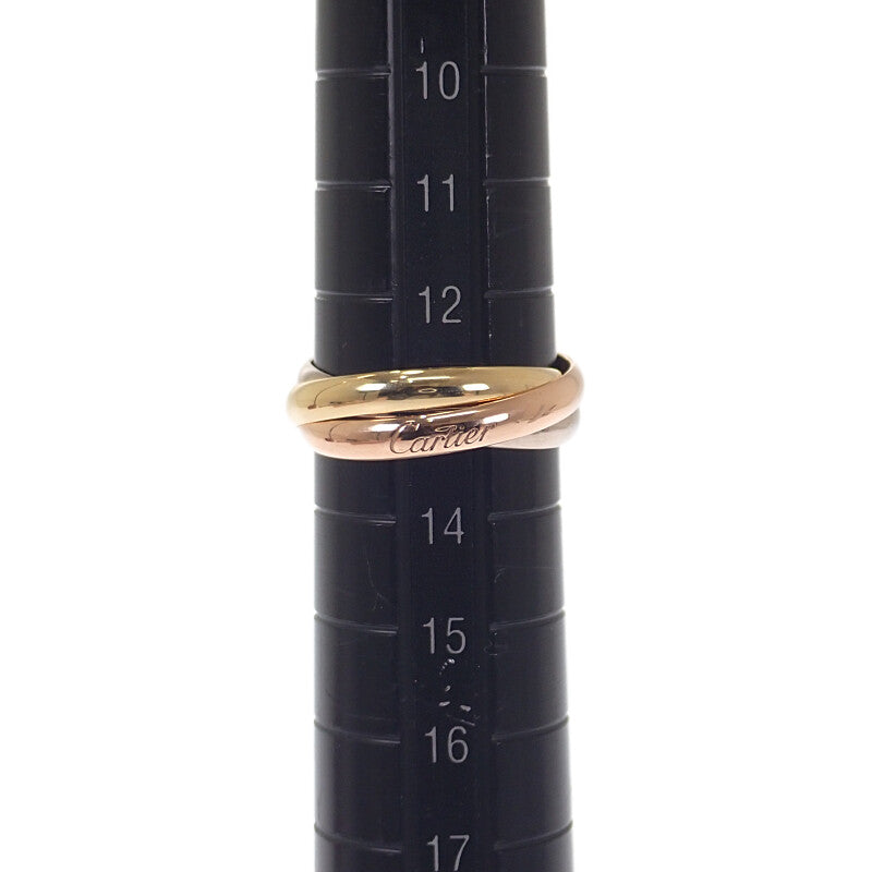 カルティエ CARTIER トリニティSM 13号 B4086153 リング K18イエローゴールド K18ピンクゴールド K18ホワイトゴールド 53 レディース【中古】【Aランク】