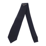 プラダ PRADA ギャバジン UCR77_1WQ8_F0002_S_202 ネクタイ ナイロン ブラック メンズ【中古】【Aランク】