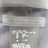 プラダ PRADA ギャバジン UCR77_1WQ8_F0002_S_202 ネクタイ ナイロン ブラック メンズ【中古】【Aランク】