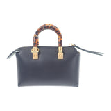 フェンディ FENDI バイザウェイ ミニ 8BS067_ABVL_F0KUR 2WAYバッグ ハンドバッグ ショルダーバッグ カーフ プレキシガラス ブラック ブラウン レディース【中古】【Aランク】