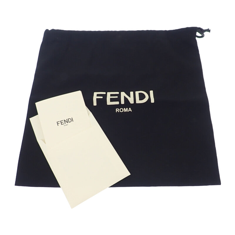 フェンディ FENDI バイザウェイ ミニ 8BS067_ABVL_F0KUR 2WAYバッグ ハンドバッグ ショルダーバッグ カーフ プレキシガラス ブラック ブラウン レディース【中古】【Aランク】