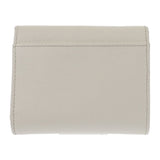 プラダ PRADA トライアングル 1MH043_QHH_F0009 三つ折り財布 サフィアーノ ホワイト レディース【中古】【SAランク】