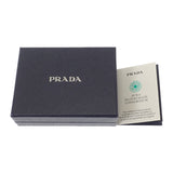 プラダ PRADA トライアングル 1MH043_QHH_F0009 三つ折り財布 サフィアーノ ホワイト レディース【中古】【SAランク】