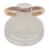 ティファニー TIFFANY&Co. カーブドバンド 60016593 リング K18ピンクゴールド 11.5号 ダイヤモンド レディース【中古】【Aランク】