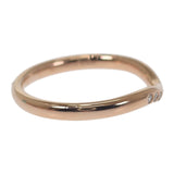 ティファニー TIFFANY&Co. カーブドバンド 60016593 リング K18ピンクゴールド 11.5号 ダイヤモンド レディース【中古】【Aランク】