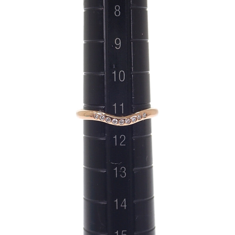 ティファニー TIFFANY&Co. カーブドバンド 60016593 リング K18ピンクゴールド 11.5号 ダイヤモンド レディース【中古】【Aランク】