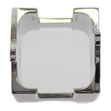 エルメス HERMES Hシュヴァル H603853S_01 スカーフリング メタル レッド ブラック レディース【中古】【Aランク】