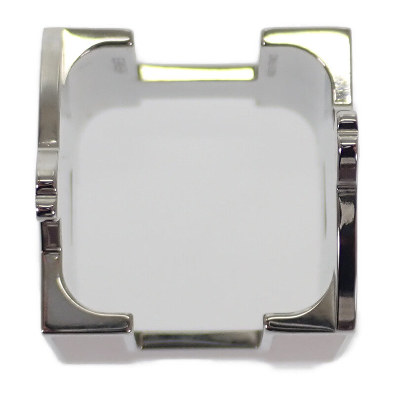 エルメス HERMES Hシュヴァル H603853S_01 スカーフリング メタル レッド ブラック レディース【中古】【Aランク】