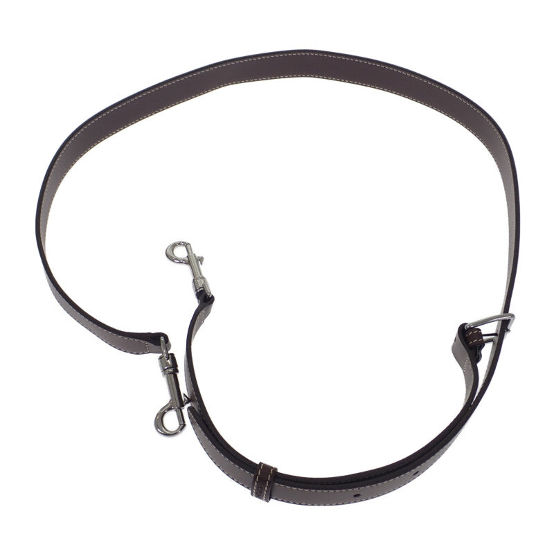 セリーヌ CELINE ミニカバトート 116992FRY.02NU 2WAYバッグ レザー ラフィア ブラウン レディース【中古】【Aランク】