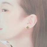 ディオール Dior ジュエリー イヤリング K18イエローゴールド ダイヤモンド レディース【中古】【Aランク】