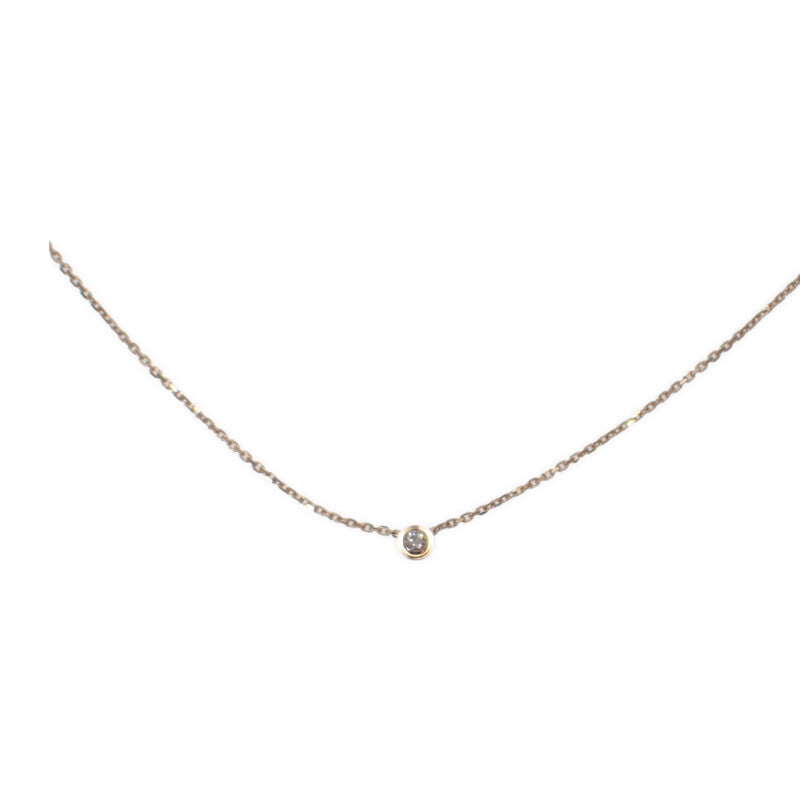 カルティエ CARTIER ダムール XS B7224516 ネックレス K18ピンクゴールド ダイヤモンド レディース【中古】【Aランク】