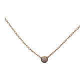 カルティエ CARTIER ダムール XS B7224516 ネックレス K18ピンクゴールド ダイヤモンド レディース【中古】【Aランク】