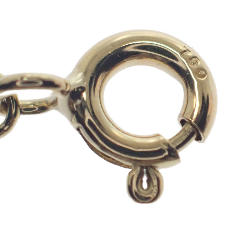 ティファニー TIFFANY&Co. ビゼットイエロー 44139186 ネックレス K18イエローゴールド ダイヤモンド レディース【中古】【Aランク】