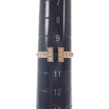 ティファニー TIFFANY&Co. Tワイヤー 60147315 リング K18ピンクゴールド 10号 ダイヤモンド レディース【中古】【Aランク】