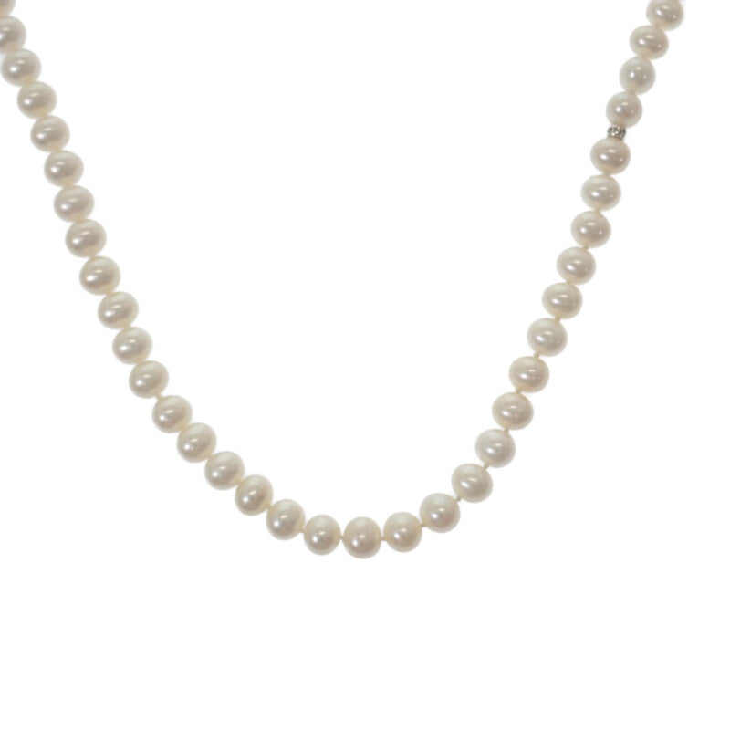 ティファニー TIFFANY&Co. ジーグフェルド コレクション ロング ラップ 60125986 ネックレス シルバー925 フレッシュ ウォーター パール レディース【中古】【Aランク】