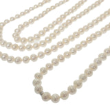 ティファニー TIFFANY&Co. ジーグフェルド コレクション ロング ラップ 60125986 ネックレス シルバー925 フレッシュ ウォーター パール レディース【中古】【Aランク】