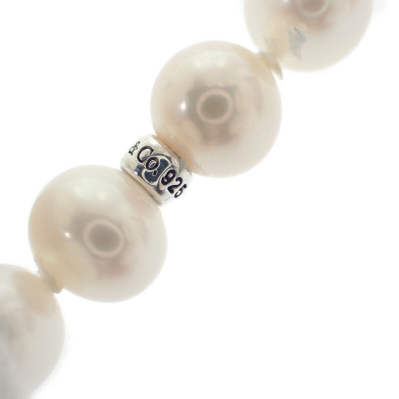 ティファニー TIFFANY&Co. ジーグフェルド コレクション ロング ラップ 60125986 ネックレス シルバー925 フレッシュ ウォーター パール レディース【中古】【Aランク】