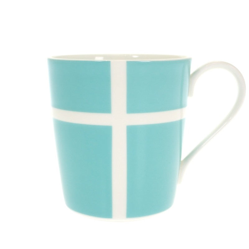 ティファニー TIFFANY&Co. ブルーボックス ペア マグカップ ボーンチャイナ ブルー レディース【中古】【Sランク】
