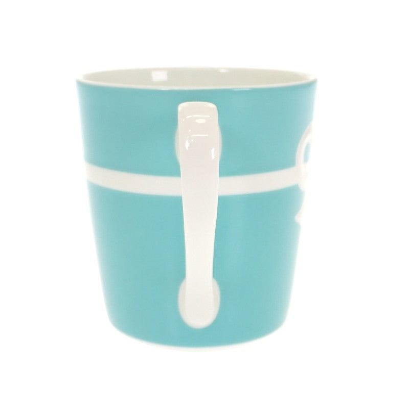 ティファニー TIFFANY&Co. ブルーボックス ペア マグカップ ボーンチャイナ ブルー レディース【中古】【Sランク】