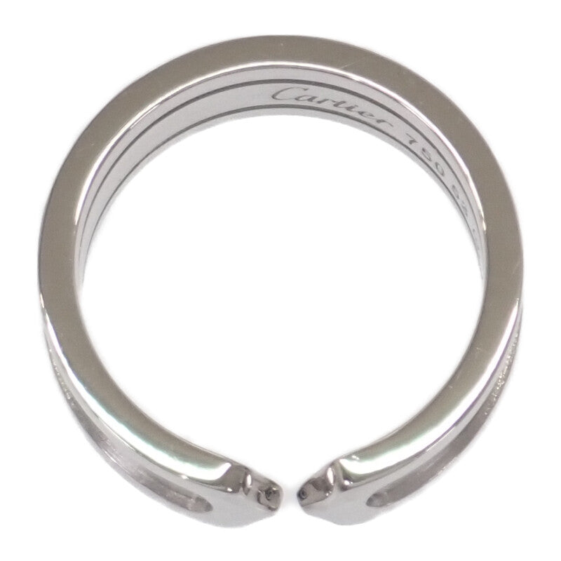 カルティエ CARTIER C2 13号 B4040553 リング K18ホワイトゴールド 53 レディース【中古】【Aランク】