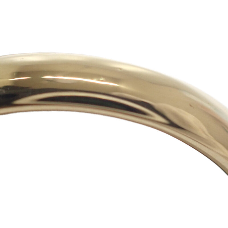 デザインジュエリー フラワー リング K18イエローゴールド 11号 ダイヤモンド レディース【中古】【Aランク】