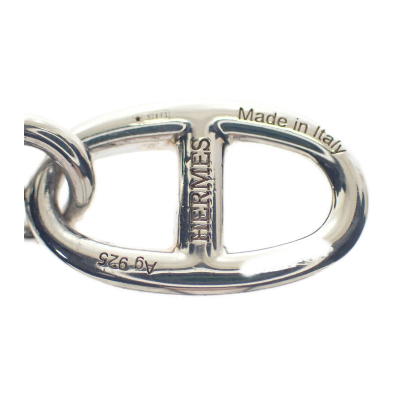 エルメス HERMES アミュレットシェーヌダンクル H104141B-00 ネックレス シルバー925 レディース【中古】【Aランク】