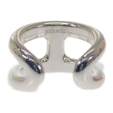 エルメス HERMES オスモズPM 12号 リング シルバー925 レディース【中古】【Aランク】