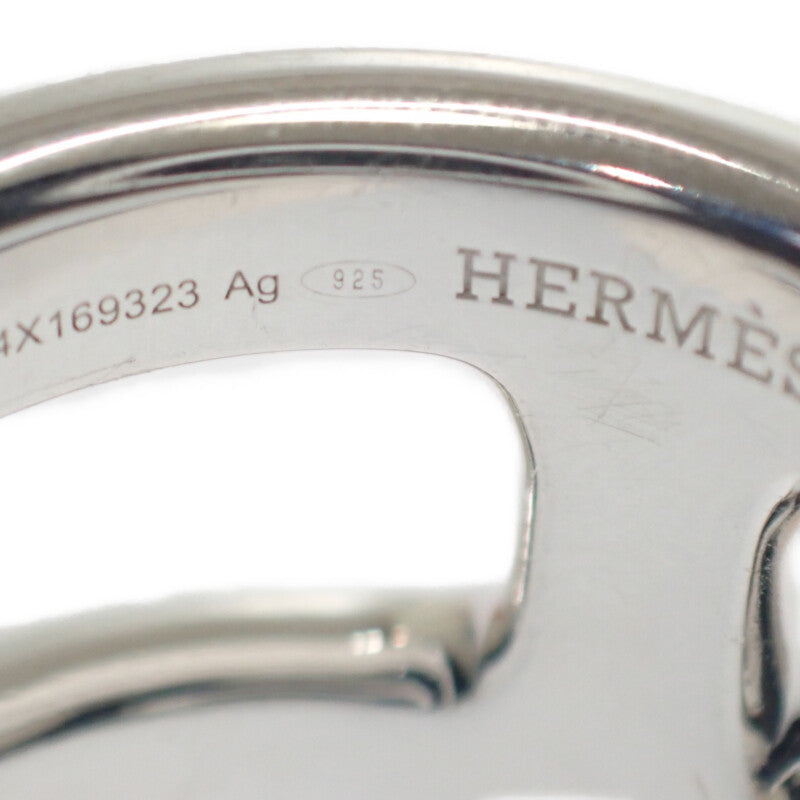 エルメス HERMES オスモズPM 12号 リング シルバー925 レディース【中古】【Aランク】