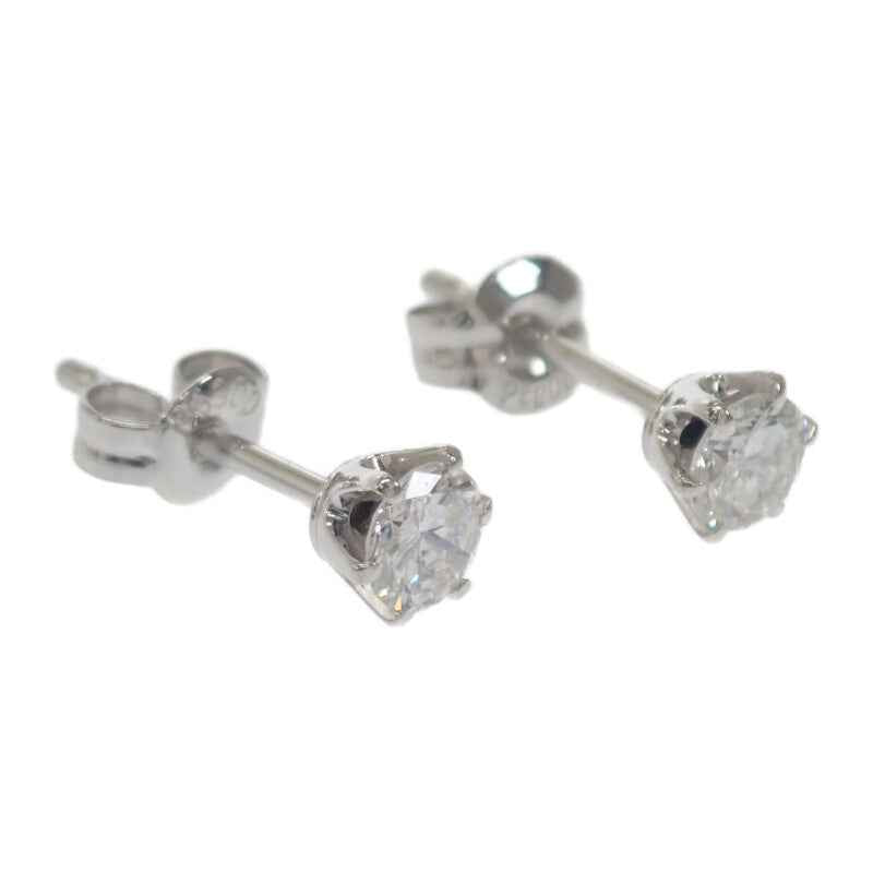 デザインジュエリー ピアス Pt900プラチナ ダイヤモンド レディース