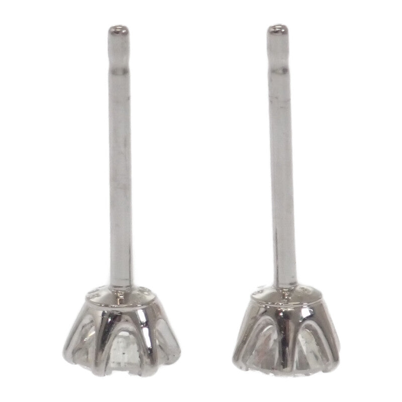 デザインジュエリー ピアス Pt900プラチナ ダイヤモンド レディース【中古】【Aランク】