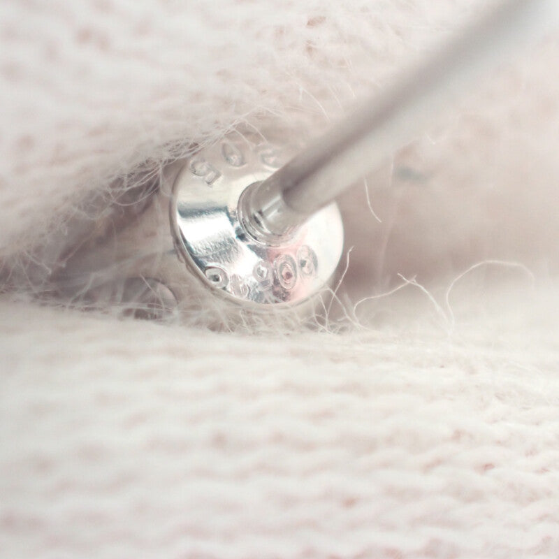 デザインジュエリー ピアス Pt900プラチナ ダイヤモンド レディース【中古】【Aランク】