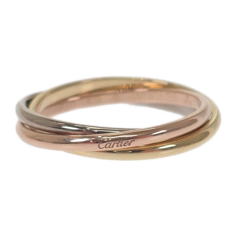 カルティエ CARTIER トリニティXS B4088949 リング K18イエローゴールド K18ピンクゴールド K18ホワイトゴールド 9号 レディース【中古】【Aランク】