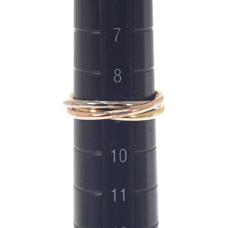 カルティエ CARTIER トリニティXS B4088949 リング K18イエローゴールド K18ピンクゴールド K18ホワイトゴールド 9号 レディース【中古】【Aランク】