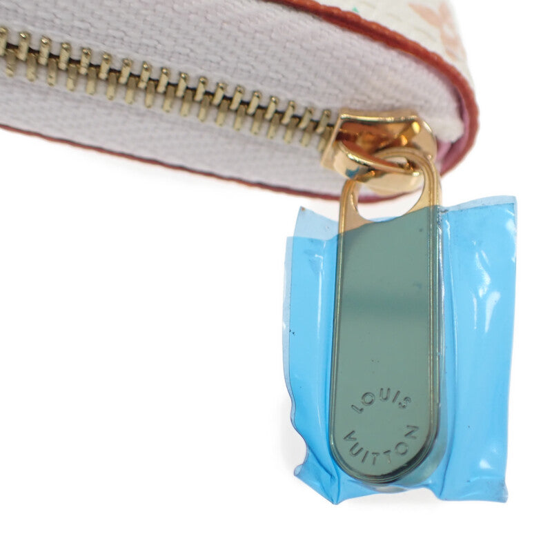 ルイヴィトン LOUIS VUITTON ジッピーコインパース M93741 コインケース モノグラム・マルチカラー ブロン リッチ ホワイト レディース【中古】【Aランク】