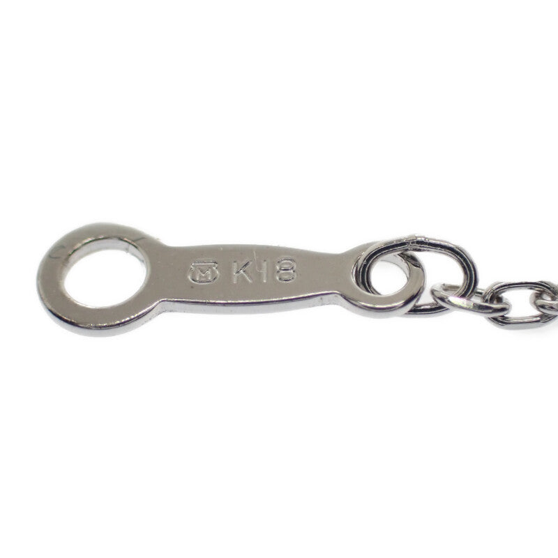 ミキモト MIKIMOTO ネックレス K18ホワイトゴールド パール レディース【中古】【Aランク】