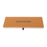 ルイヴィトン LOUIS VUITTON モノグラム イージーストライプ M76841 ネクタイ シルク ネイビー メンズ【中古】【Aランク】