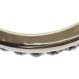 シャネル CHANEL CC フープ B23K ピアス メタル ストラス ゴールド レディース【中古】【ABランク】