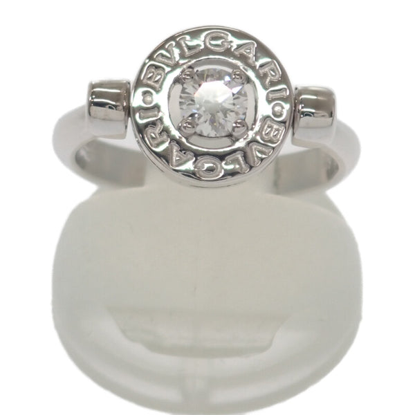 ブルガリ BVLGARI フリップ 9号 AN856302 リング K18ホワイトゴールド ダイヤモンド 49 レディース【中古】【Aランク】