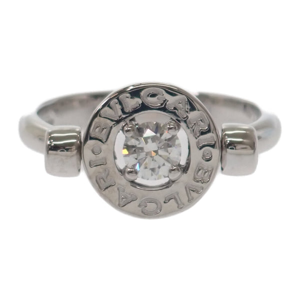 ブルガリ BVLGARI フリップ 9号 AN856302 リング K18ホワイトゴールド ダイヤモンド 49 レディース【中古】【Aランク】