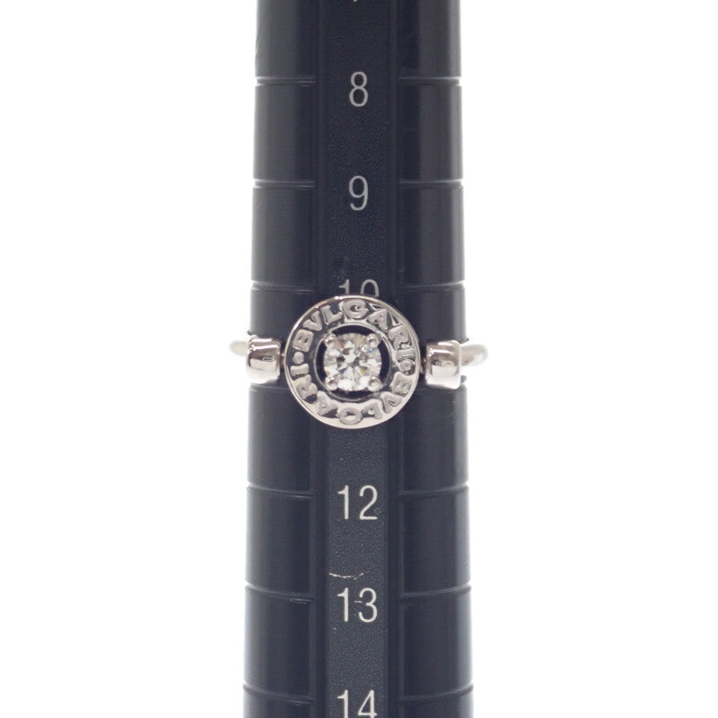ブルガリ BVLGARI フリップ 9号 AN856302 リング K18ホワイトゴールド ダイヤモンド 49 レディース【中古】【Aランク】