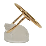 ルイヴィトン LOUIS VUITTON バーグLVエクリプス 13号 M00769 リング 金メッキ ゴールド レディース【中古】【Aランク】