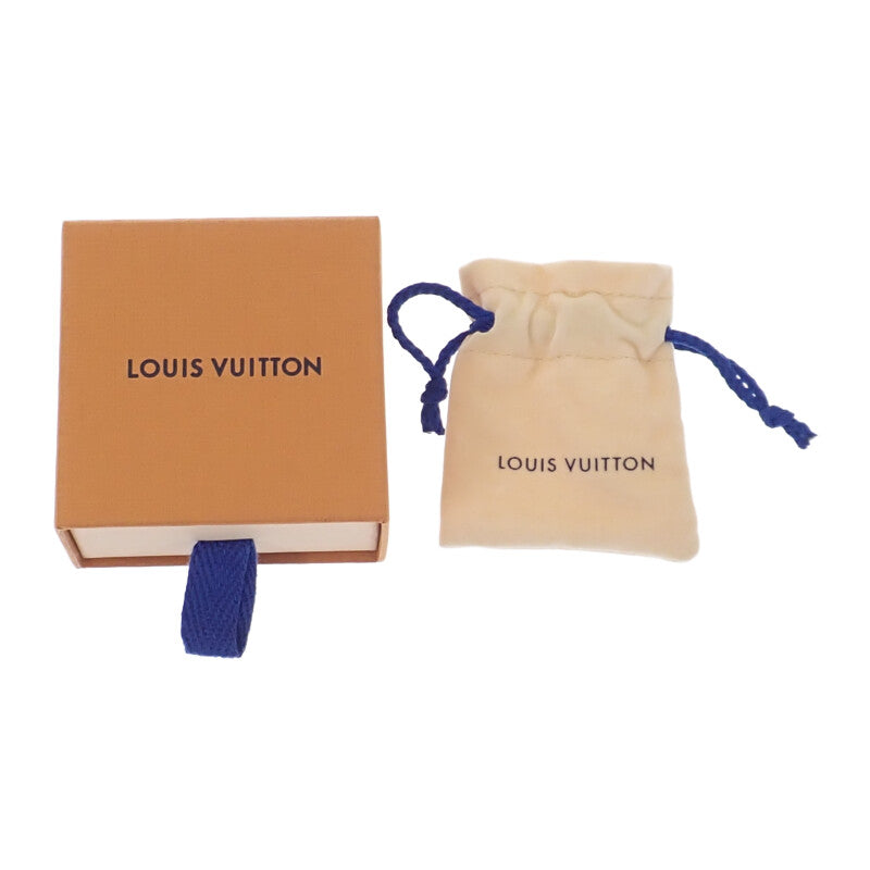Louis Vuitton Bague LV Eclipse Ring, Size 11, M00769, Gold Plated, Gold, Ladies [Used] [A Rank]