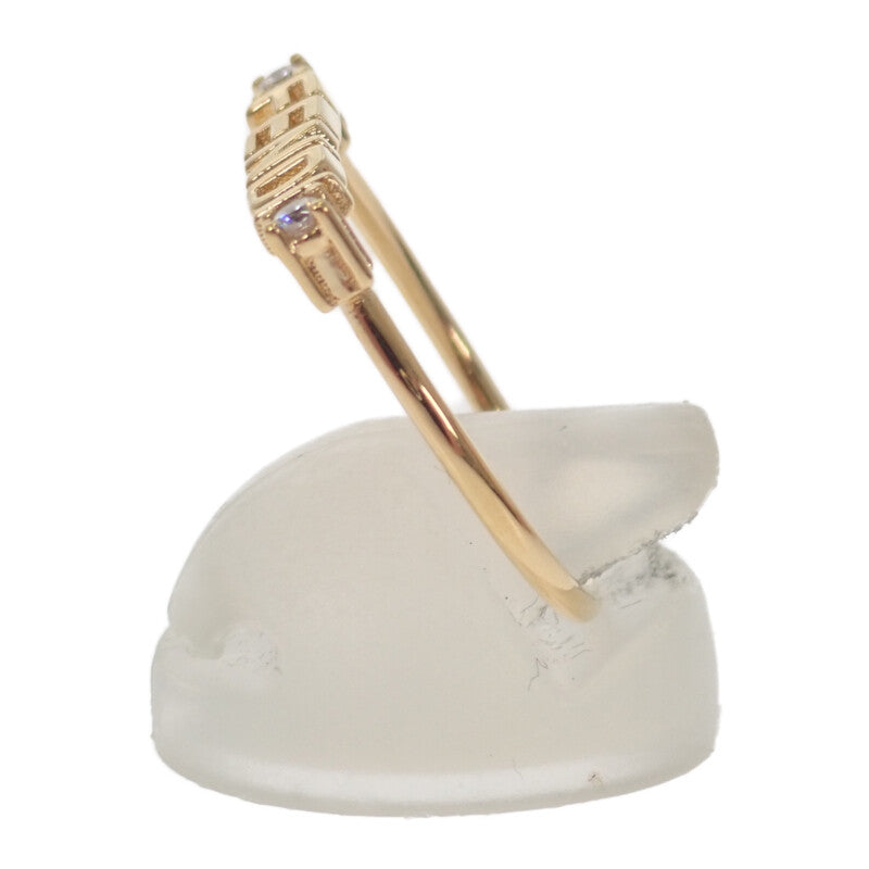 フェンディ FENDI ロゴ 14号 M 8AH393_6DM_F089U リング メタル ゴールド レディース【中古】【Aランク】