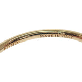 フェンディ FENDI ロゴ 14号 M 8AH393_6DM_F089U リング メタル ゴールド レディース【中古】【Aランク】