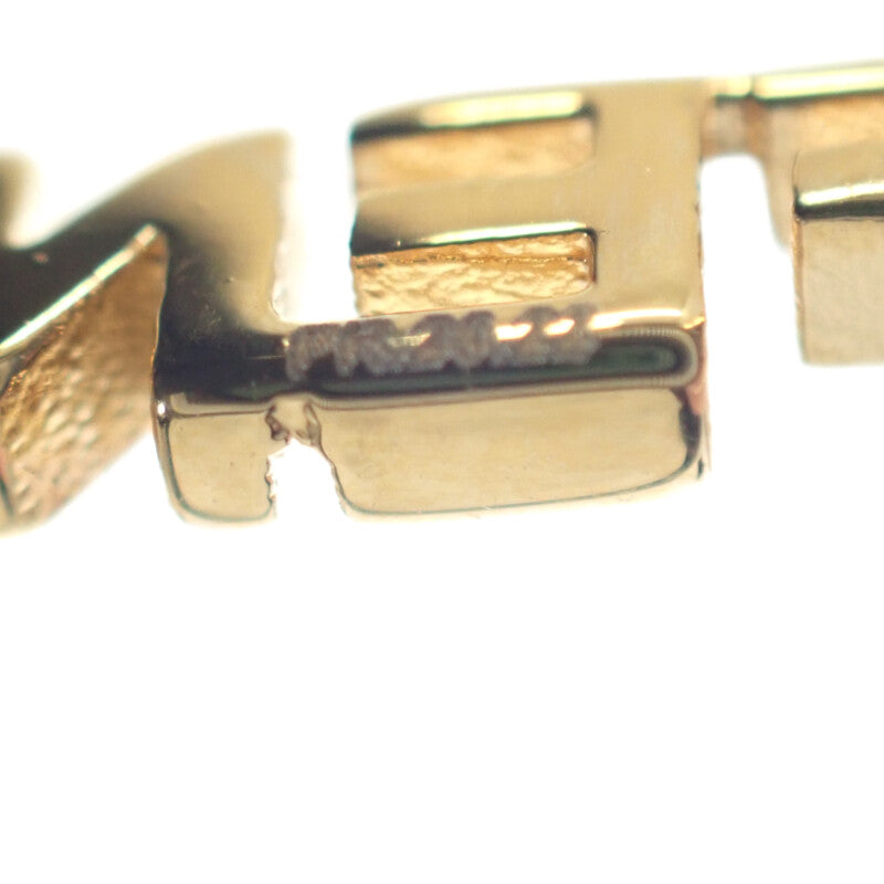 フェンディ FENDI ロゴ 14号 M 8AH393_6DM_F089U リング メタル ゴールド レディース【中古】【Aランク】