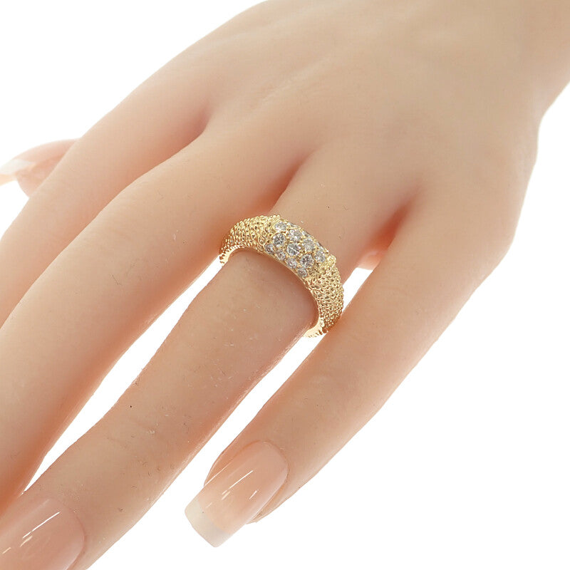 ヴァンクリーフ＆アーペル Van Cleef & Arpels フィリピンダイヤ 13号 リング K18イエローゴールド ダイヤモンド レディース【中古】【Aランク】