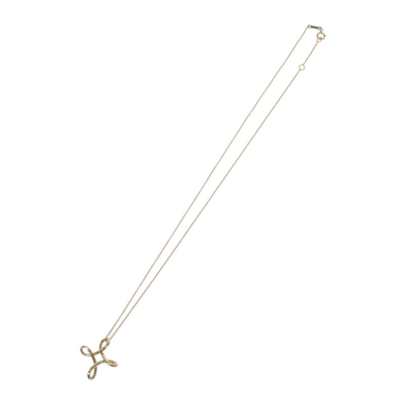 ティファニー TIFFANY&Co. インフィニティクロス ネックレス K18