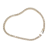 テニスブレス デザインジュエリー ブレスレット K18イエローゴールド ダイヤモンド メンズ レディース【中古】【Aランク】