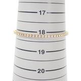 テニスブレス デザインジュエリー ブレスレット K18イエローゴールド ダイヤモンド メンズ レディース【中古】【Aランク】